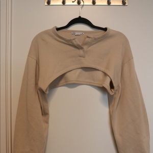 Zara Henley Plush Arm Warmers